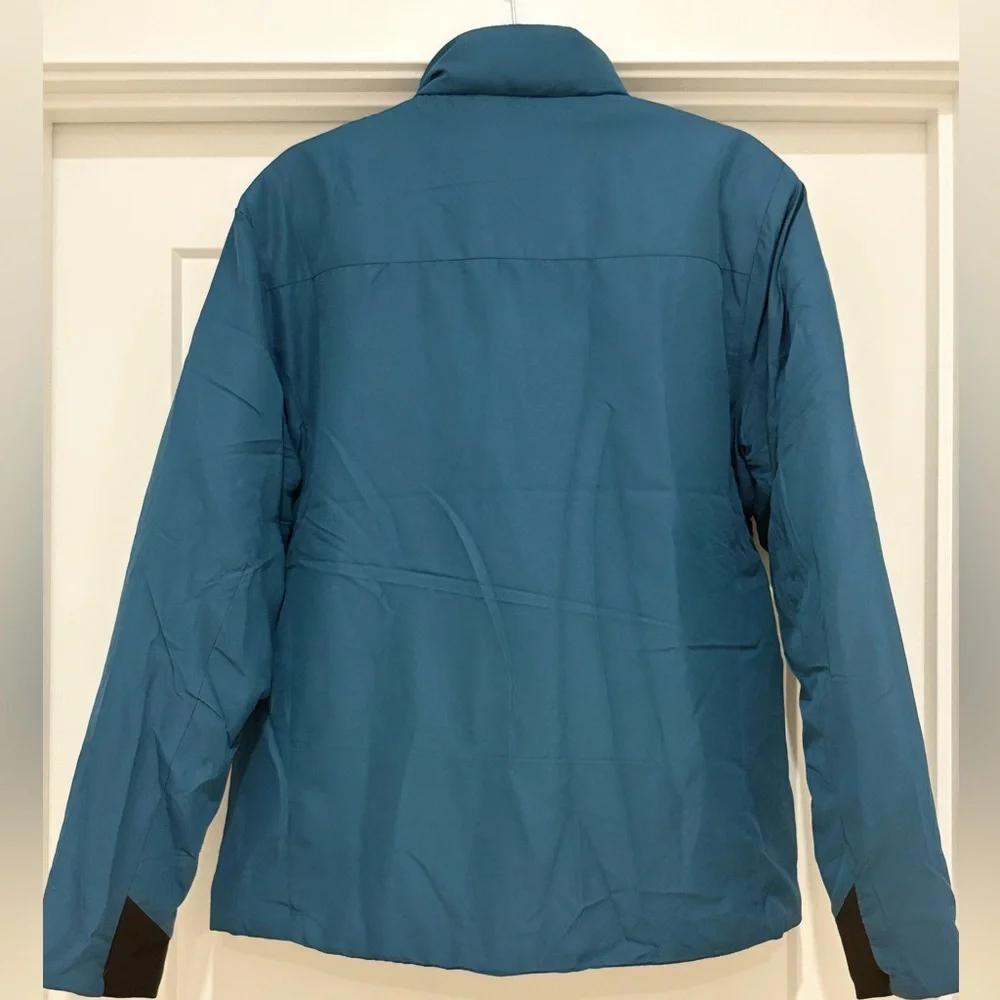 NWT [Mark Russo] Teal Insulated Full-Zip Outdoor Coat Jacket Women’s Medium - Picture 7 of 11